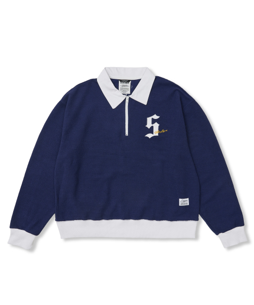 Infamous Club Insideout Oversized Collar футболка Navy