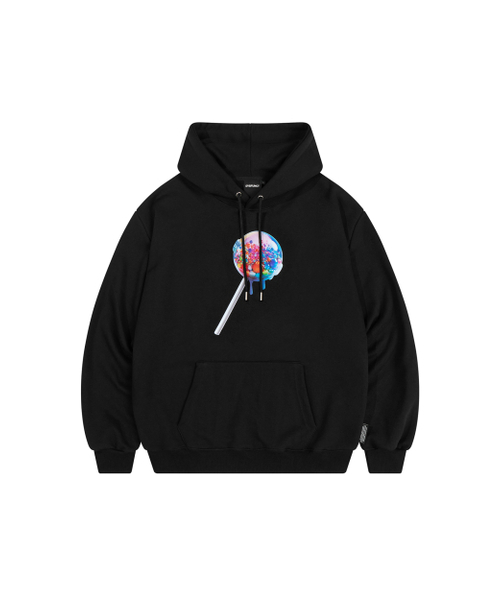 DYSFUNCT(ディスファンクト)の「ESFERA CANDY HOODIE (BLACK)(パーカー・メンズ・その他・MEDIUM/LARGE)」の1枚目の写真
