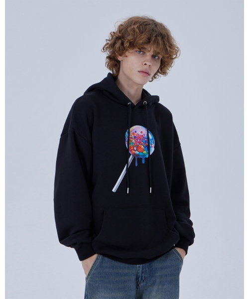 DYSFUNCT(ディスファンクト)の「ESFERA CANDY HOODIE (BLACK)(パーカー・メンズ・その他・MEDIUM/LARGE)」の4枚目の写真