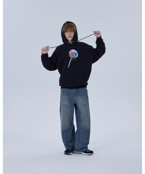 DYSFUNCT(ディスファンクト)の「ESFERA CANDY HOODIE (BLACK)(パーカー・メンズ・その他・MEDIUM/LARGE)」の7枚目の写真