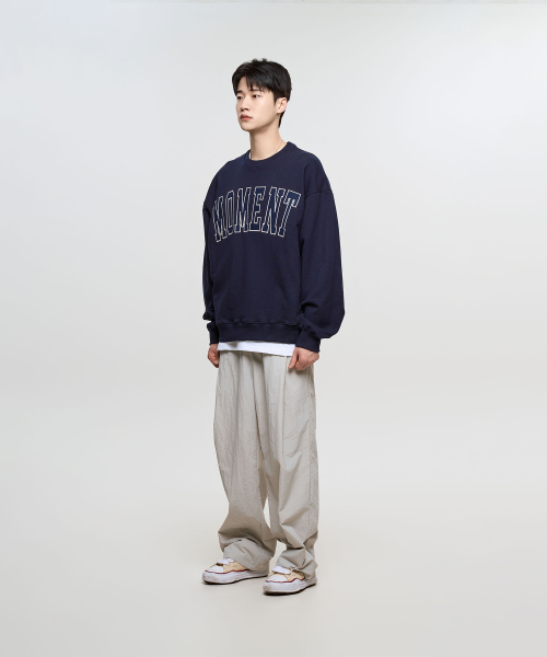 SLOW RECORD HOUSE(スローレコードハウス)の「ナイロンワンタックパンツ_ライトグレー(スウェットパンツ・レディース・その他・SMALL/MEDIUM/LARGE)」の10枚目の写真
