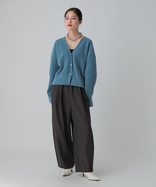 LEPSIM（レプシィム）の「ツイルコクーンパンツ　612847（その他パンツ・レディース・チャコールグレー/ブラウン/グレイッシュベージュ・FREE/TALL）」の13枚目の写真