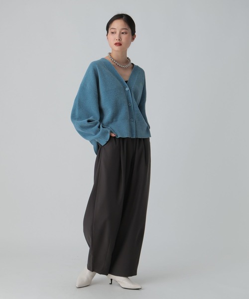 LEPSIM（レプシィム）の「ツイルコクーンパンツ　612847（その他パンツ・レディース・チャコールグレー/ブラウン/グレイッシュベージュ・FREE/TALL）」の14枚目の写真