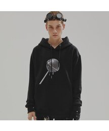 TOO SWEET BUT CUTE HOODIE (BLACK/BLACK)