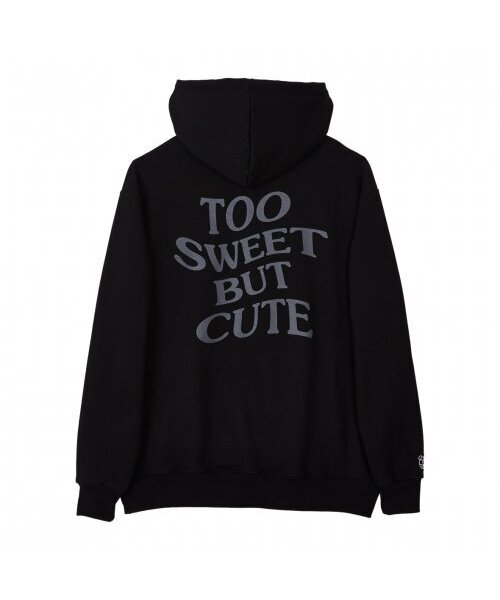 DYSFUNCT（ディスファンクト）の「TOO SWEET BUT CUTE HOODIE (BLACK/BLACK)（パーカー・レディース・その他・MEDIUM/LARGE）」の4枚目の写真