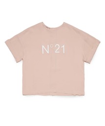 N°21（ヌメロ ヴェントゥーノ）の「N°21（ヌメロ ヴェントゥーノ）Kids & Junior ブランドロゴ半袖Tシャツカットソー（Tシャツ/カットソー）」