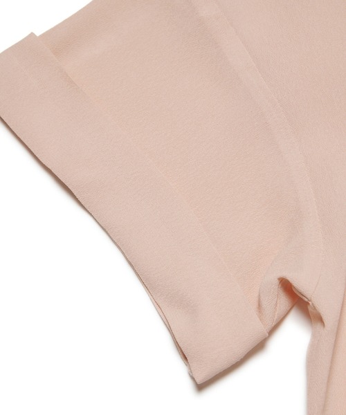 N°21（ヌメロ ヴェントゥーノ）の「N°21（ヌメロ ヴェントゥーノ）Kids & Junior ブランドロゴ半袖Tシャツカットソー（Tシャツ/カットソー・キッズ・ピンクベージュ/ホワイト・12Y/14Y/16Y）」の5枚目の写真