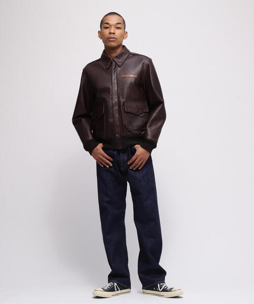 MADE IN USA》A-2 HORSE / AVIREX / アヴィレックス（ミリタリー