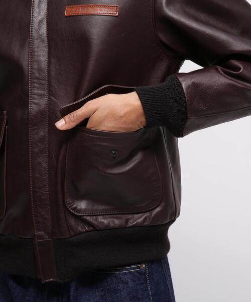 MADE IN USA》A-2 HORSE / AVIREX / アヴィレックス（ミリタリー