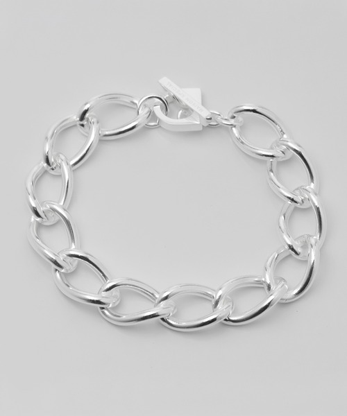MAISON SPECIAL(メゾンスペシャル)の「《UNISEX》【Made In YAMANASHI Jewelry】Open Chain Bracelet/山梨産オープンチェーンブレスレット【MAISON SPECIAL/メゾンスペシャル】(ブレスレット・メンズ・シルバー・FREE)」の2枚目の写真