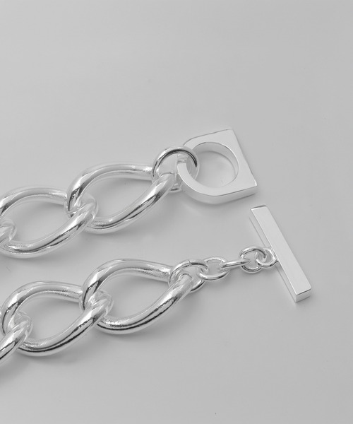 MAISON SPECIAL(メゾンスペシャル)の「《UNISEX》【Made In YAMANASHI Jewelry】Open Chain Bracelet/山梨産オープンチェーンブレスレット【MAISON SPECIAL/メゾンスペシャル】(ブレスレット・メンズ・シルバー・FREE)」の3枚目の写真