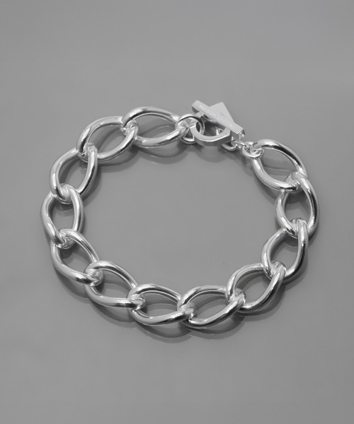 MAISON SPECIAL(メゾンスペシャル)の「《UNISEX》【Made In YAMANASHI Jewelry】Open Chain Bracelet/山梨産オープンチェーンブレスレット【MAISON SPECIAL/メゾンスペシャル】(ブレスレット・メンズ・シルバー・FREE)」の7枚目の写真