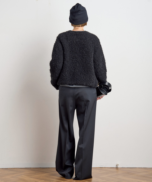 ニットジャケット（ノーカラージャケット）｜EVERYDAY I LIKE