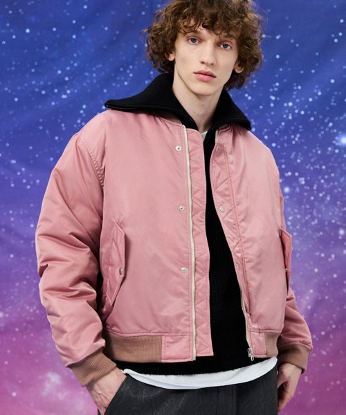 セール】ユーティリティショートMA-1航空ジャンパーダストピンク（MA-1