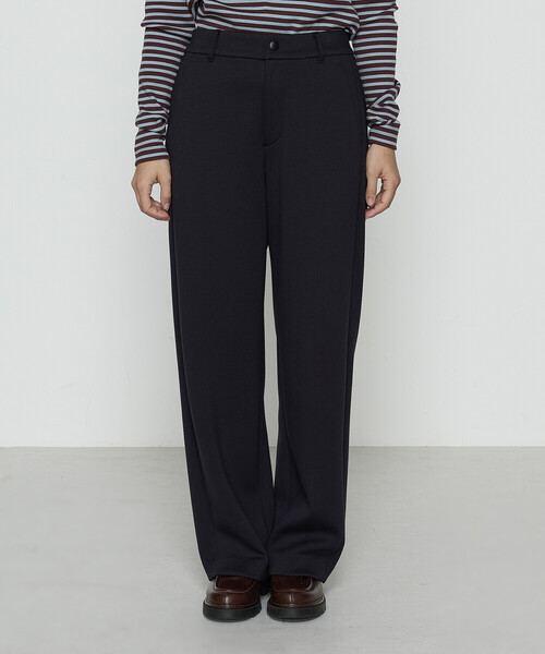 COMME CA Wardrobe（コムサワードローブ）の「レーヨンミックスダンボール パンツ（スラックス・レディース・杢グレー/ネイビー・9号/7号/11号）」の15枚目の写真