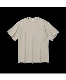 POINT SNAP WASHING T-SHIRT_BEIGE