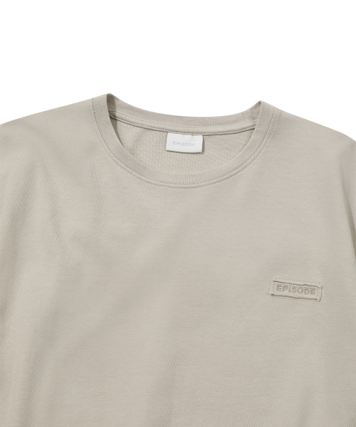 EPISODE UNTITLED(エピソードアンタイトルド)の「POINT SNAP WASHING T-SHIRT_BEIGE(Tシャツ/カットソー・レディース・その他・2/3)」の4枚目の写真