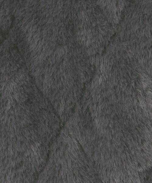 リバーシブル キルティングファーブルゾン【洗濯機OK】（ブルゾン