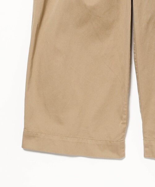 BEAMS BOY（ビームスボーイ）の「ワイド タック チノ パンツ（チノパンツ・レディース・ベージュ/ネイビー・0/1/2）」の20枚目の写真