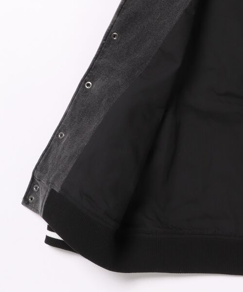DC（ディーシー）の「DC/ディーシー 26 KD VARSITY JACKET キッズ ジャケット YJK261501（その他アウター・キッズ・ライトブルー/ブラック・130cm/140cm/150cm/160cm）」の5枚目の写真