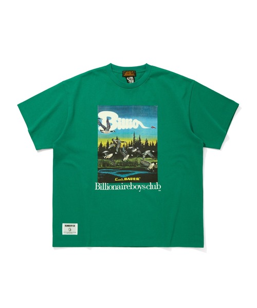 BILLIONAIRE BOYS CLUB(ビリオネア・ボーイズ・クラブ)の「BILLIONAIRE BOYS CLUB x EDDIE BAUER COTTON T-SHIRT #1(Tシャツ/カットソー・メンズ・ブラック/ホワイト/グリーン・MEDIUM/LARGE/X-LARGE)」の3枚目の写真