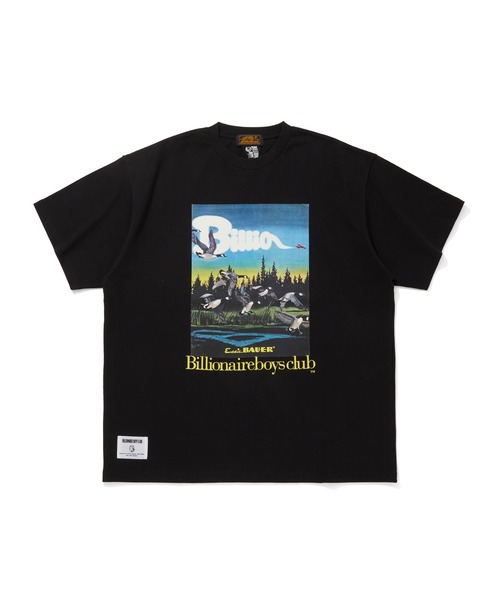 BILLIONAIRE BOYS CLUB(ビリオネア・ボーイズ・クラブ)の「BILLIONAIRE BOYS CLUB x EDDIE BAUER COTTON T-SHIRT #1(Tシャツ/カットソー・メンズ・ブラック/ホワイト/グリーン・MEDIUM/LARGE/X-LARGE)」の2枚目の写真