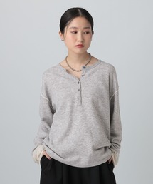 LEPSIM | 12ゲージヘンリーレイヤープルオーバー　634165(ニット/セーター)