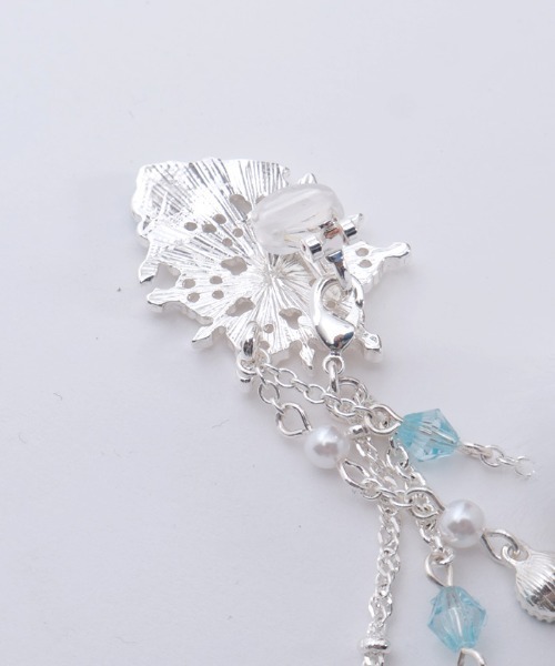 axes femme（アクシーズファム）の「雪薔薇モチーフ襟クリップ（その他雑貨・レディース・ゴールド/シルバー・FREE）」の7枚目の写真