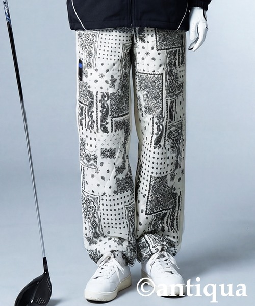 antiqua（アンティカ）の「【STCH】中綿パンツ（その他パンツ・レディース・ブラック/ホワイト・LXL/ML）」の2枚目の写真