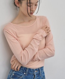 《追加》ロングスリーブメッシュシアートップス