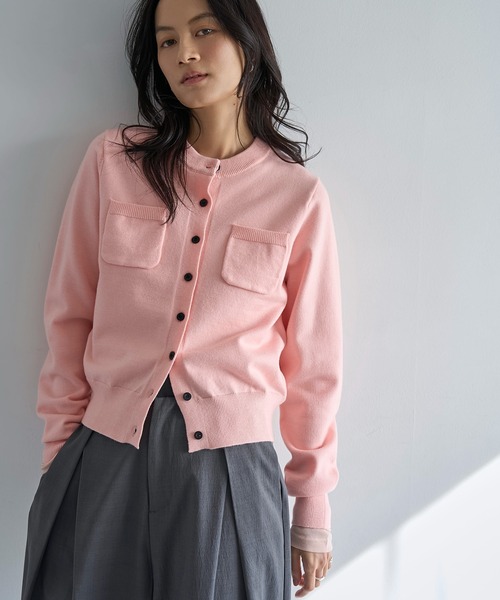 meilmada（メイルマダ）の「ロングスリーブメッシュシアートップス（Tシャツ/カットソー・レディース・アイボリー/ブラック/ブルーグレー/ピンク・FREE）」の20枚目の写真