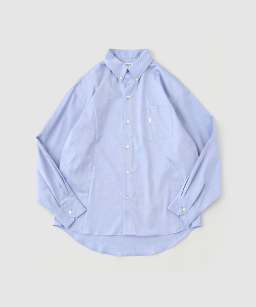 JIEDA(ジエダ)の「JIEDA / ジエダ SWITCHING SHIRT(シャツ/ブラウス・メンズ・ブルー/ブルー系その他・1/2)」の2枚目の写真