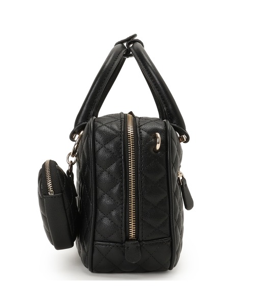 Guess(ゲス)の「ATABEY Box Satchel ハンドバッグ (ハンドバッグ・レディース・ブラック・ONE SIZE)」の3枚目の写真