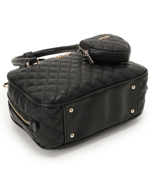 Guess(ゲス)の「ATABEY Box Satchel ハンドバッグ (ハンドバッグ・レディース・ブラック・ONE SIZE)」の5枚目の写真