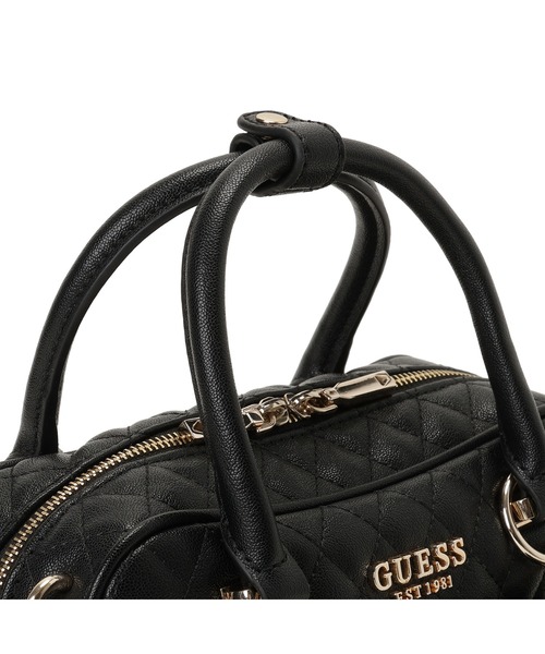 Guess(ゲス)の「ATABEY Box Satchel ハンドバッグ (ハンドバッグ・レディース・ブラック・ONE SIZE)」の9枚目の写真