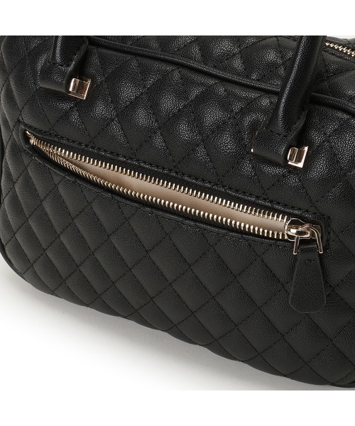 Guess(ゲス)の「ATABEY Box Satchel ハンドバッグ (ハンドバッグ・レディース・ブラック・ONE SIZE)」の11枚目の写真