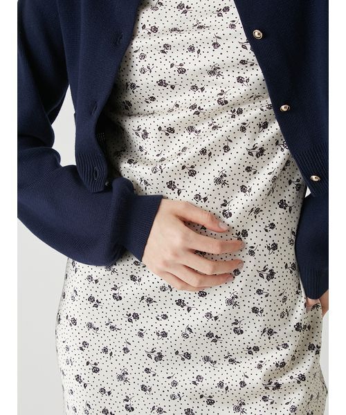 LILY BROWN（リリーブラウン）の「カーデセットプリントキャミワンピース（ワンピース・レディース・アイボリー/イエロー/ピンク・0/1）」の10枚目の写真