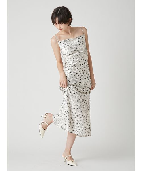 LILY BROWN（リリーブラウン）の「カーデセットプリントキャミワンピース（ワンピース・レディース・アイボリー/イエロー/ピンク・0/1）」の14枚目の写真