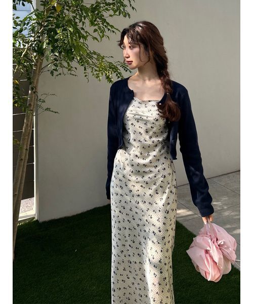 LILY BROWN（リリーブラウン）の「カーデセットプリントキャミワンピース（ワンピース・レディース・アイボリー/イエロー/ピンク・0/1）」の19枚目の写真