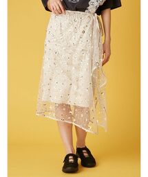 FURFUR | スパンコールラップスカート(スカート)