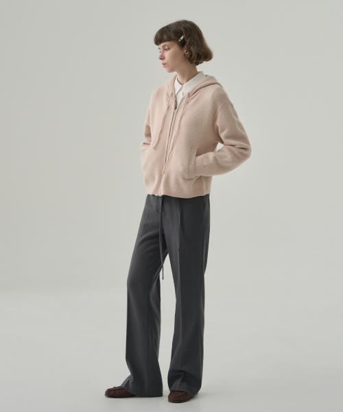 DRAWFIT WOMEN（ドローフィットウーマン）の「トスティ起毛ブーツカットスラックス[BROWN]（スラックス・レディース・その他・S/M/L）」の8枚目の写真