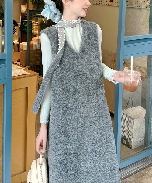 Lotta frill layered dress andmary 【公式通販】