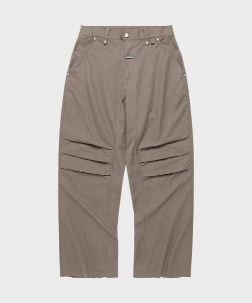 THEVINYLHOUSE(ザバイニルハウス)の「CURVED KNEE DART PANTS BROWN(その他パンツ・メンズ・その他・L/S/M)」の3枚目の写真