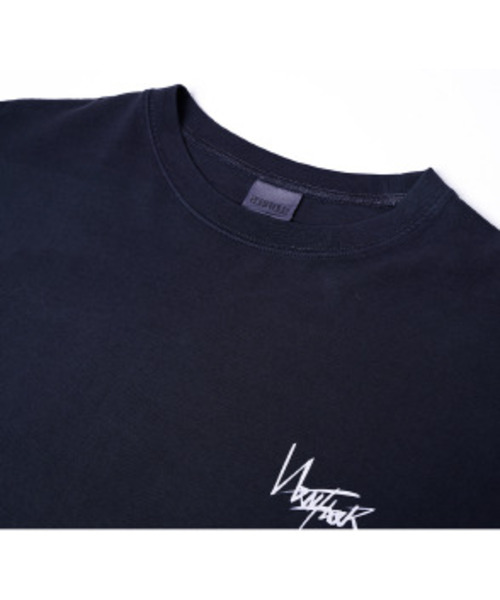 NONFLOOR(ノンフロア)の「スモークインディープコンバセーションTシャツネイビー(Tシャツ/カットソー・メンズ・その他・S/M/L)」の2枚目の写真