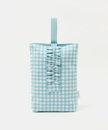 green label relaxing | シューズバッグ（ギンガム） / キッズ(トートバッグ)