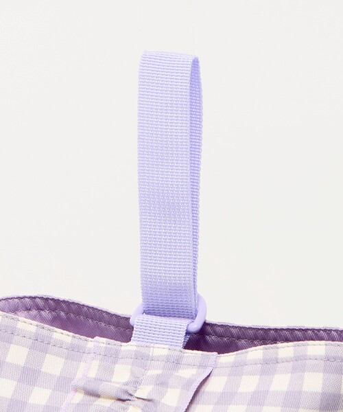 green label relaxing(グリーンレーベルリラクシング)の「シューズバッグ(ギンガム) / キッズ(トートバッグ・キッズ・ライトブルー/ライラック・FREE)」の13枚目の写真