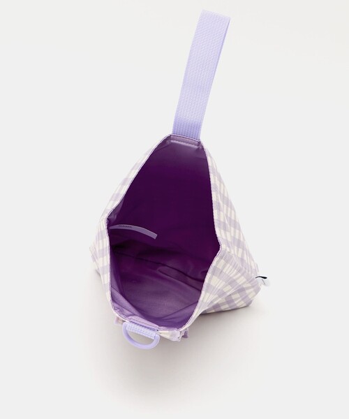 green label relaxing(グリーンレーベルリラクシング)の「シューズバッグ(ギンガム) / キッズ(トートバッグ・キッズ・ライトブルー/ライラック・FREE)」の14枚目の写真