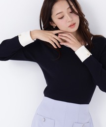 NATURAL BEAUTY BASIC｜ナチュラルビューティーベーシックのニット