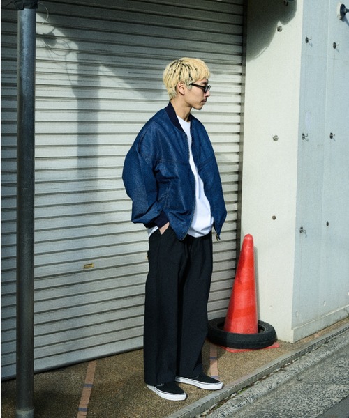 ムラサキスポーツ(ムラサキスポーツ)の「DEAR LAUREL/ディアローレル DNM DERBY JACKET ダービージャケット DL26S-0103(その他アウター・メンズ・インディゴブルー・L/XL/M)」の5枚目の写真
