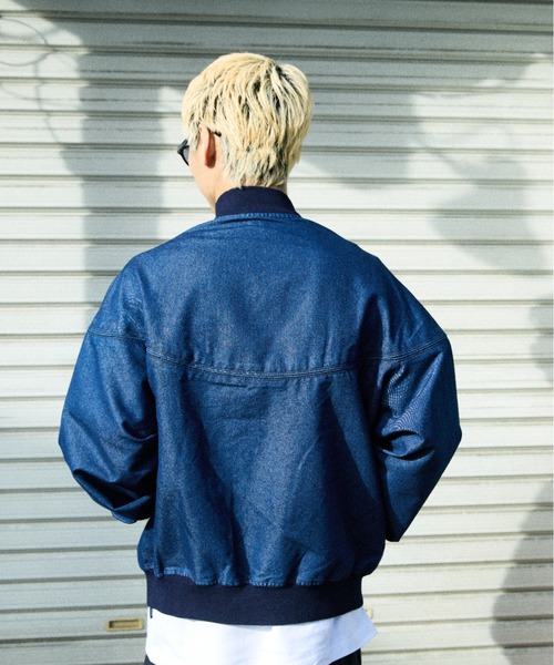 ムラサキスポーツ(ムラサキスポーツ)の「DEAR LAUREL/ディアローレル DNM DERBY JACKET ダービージャケット DL26S-0103(その他アウター・メンズ・インディゴブルー・L/XL/M)」の8枚目の写真